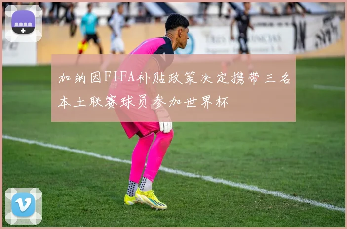 加纳因FIFA补贴政策决定携带三名本土联赛球员参加世界杯